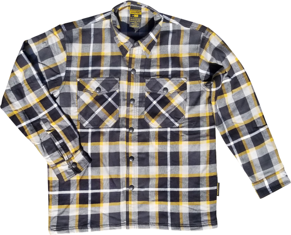 SCORPION EXO - COVERT FLANNEL WHITE/YELLOW 2X - Image 1