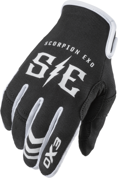 SCORPION EXO - AIR-STRETCH GLOVES CHARGE BLACK/WHITE 2X - Image 1