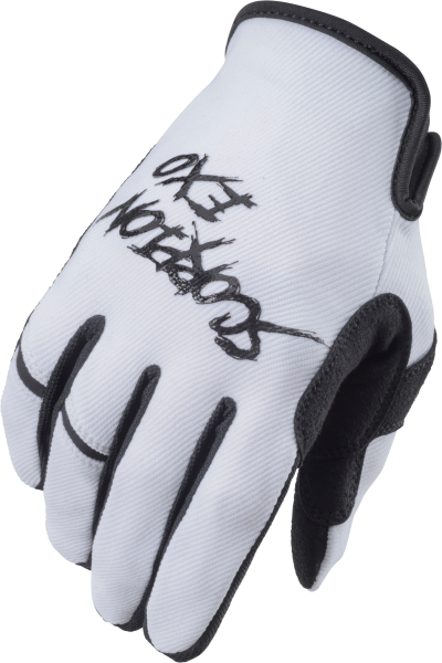 SCORPION EXO - AIR-STRETCH GLOVES GRIND WHITE/BLACK 2X - Image 1