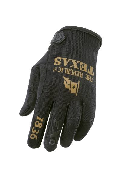 SCORPION EXO - MOTO-FLEX GLOVES LONE STAR BLACK/GOLD 2X - Image 1