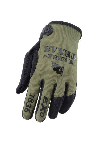 SCORPION EXO - MOTO-FLEX GLOVES LONE STAR OLIVE/BLACK 2X - Image 1