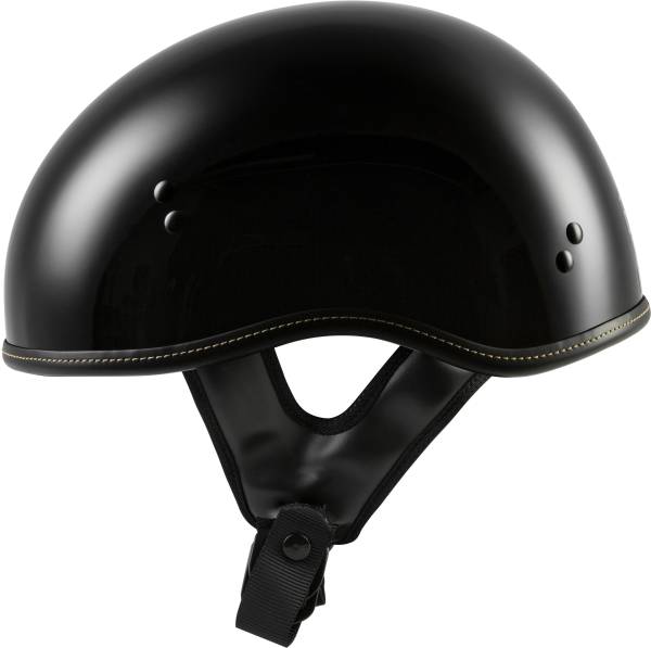 HIGHWAY 21 - .357 SOLID HALF HELMET GLOSS BLACK 2X - Image 1