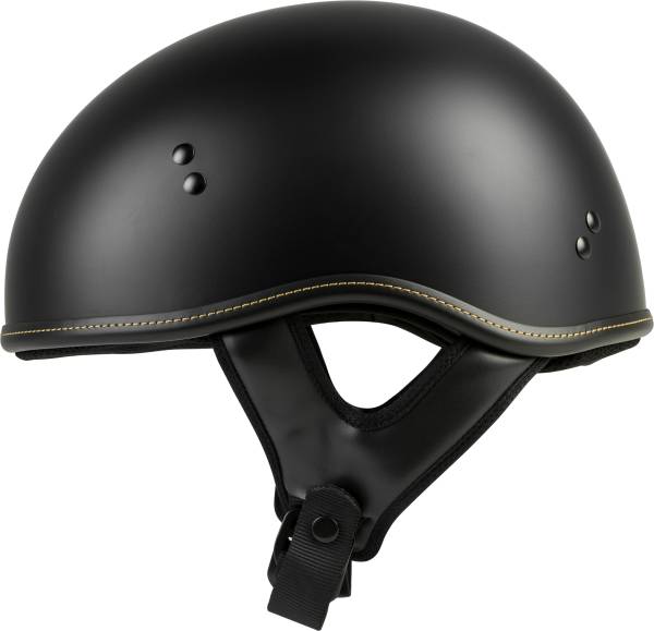 HIGHWAY 21 - .357 SOLID HALF HELMET MATTE BLACK 2X - Image 1