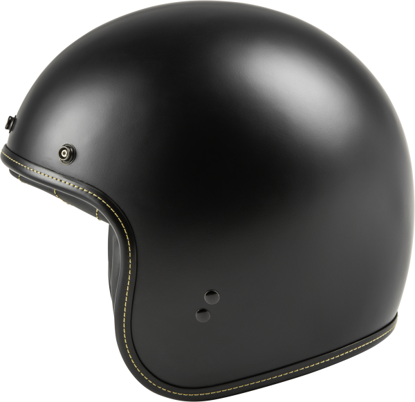 HIGHWAY 21 - .38 RETRO HELMET MATTE BLACK 2X - Image 1