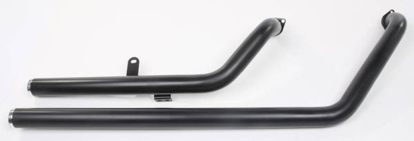 MAC - FULL CRUISER EXHAUST SYSTEM FAT STAKKERS BLACK - Image 1