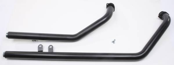 MAC - FULL CRUISER EXHAUST SYSTEM FAT STAKKERS BLACK - Image 1