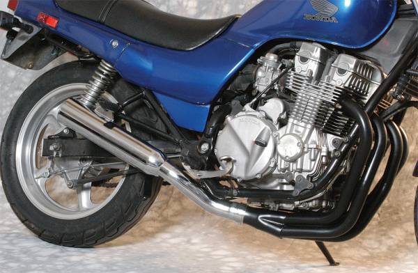 MAC - FULL SYSTEM 4/1 CANISTER SUZUKI CHROME CAN - Image 1