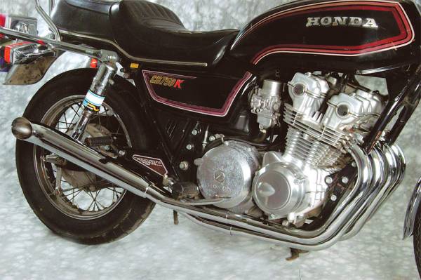 MAC - FULL SYSTEM 4/2 TURNOUT KAWASAKI CHROME - Image 1