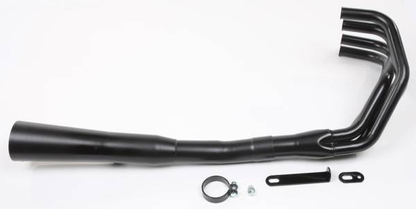 MAC - 4 INTO 1 MEGAPHONE EXHAUST SYSTEM BLACK - Image 1