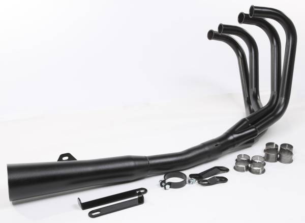 MAC - 4 INTO 1 MEGAPHONE EXHAUST SYSTEM BLACK - Image 1