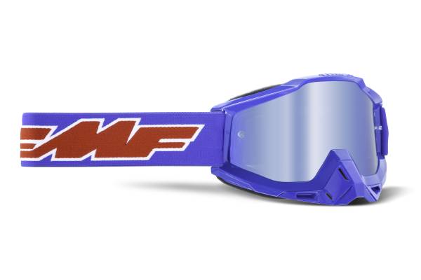 FMF VISION - POWERBOMB GOGGLE ROCKET BLUE MIRROR BLUE LENS - Image 1