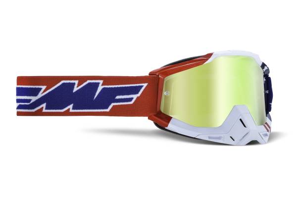 FMF VISION - POWERBOMB GOGGLE US OF A TRUE GOLD LENS - Image 1