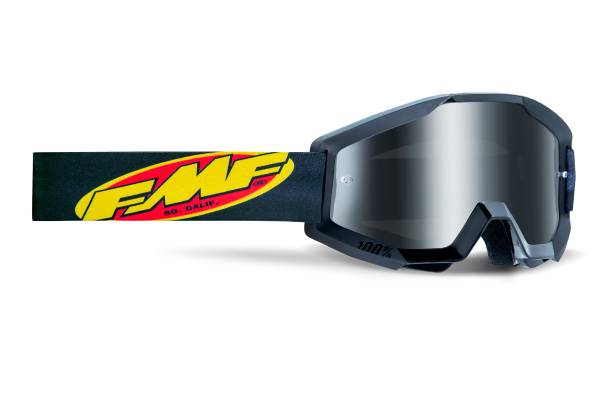 FMF VISION - POWERCORE SAND GOGGLE CORE BLACK SMOKE LENS - Image 1