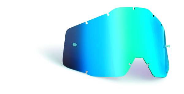 FMF VISION - POWERCORE/BOMB ANTI FOG BLUE MIRROR/BLUE LENS - Image 1