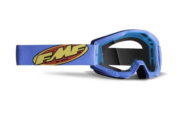 FMF VISION - POWERCORE GOGGLE CORE CYAN CLEAR LENS - Image 1