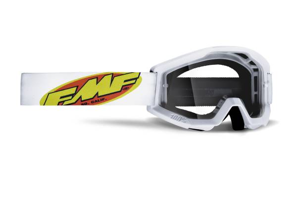 FMF VISION - POWERCORE GOGGLE CORE WHITE CLEAR LENS - Image 1