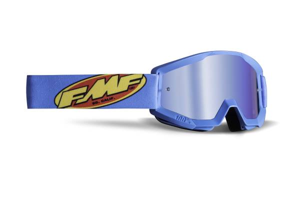 FMF VISION - POWERCORE GOGGLE CORE CYAN MIRROR BLUE LENS - Image 1