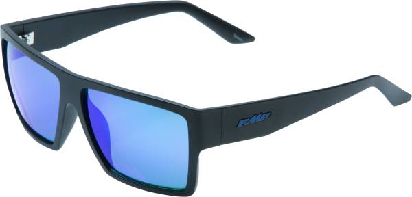 FMF VISION - FACTORY SUNGLASS MT BLK / BLUE MIRROR - Image 1