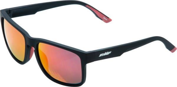 FMF VISION - GEARS SUNGLASS MT BLK / RED MIRROR - Image 1