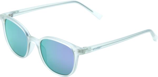 FMF VISION - SPARK SUNGLASS MT CRYSTAL LT GRY /PRPL MIRROR - Image 1