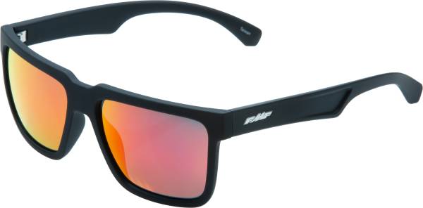 FMF VISION - THE DON SUNGLASS MT BLK / RED MIRROR - Image 1