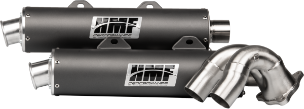 HMF - PERFORMANCE EXHAUST S/O BLACK POLARIS - Image 1