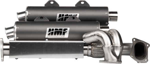 HMF - PERFORMANCE EXHAUST S/O BLACK POLARIS - Image 1