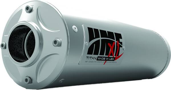 HMF - TITAN XL EXHAUST FULL SYS BLACKOUT SIDE MOUNT - Image 1