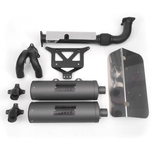 HMF - TITAN DUAL BLKOUT TURBO BACK POL - Image 1