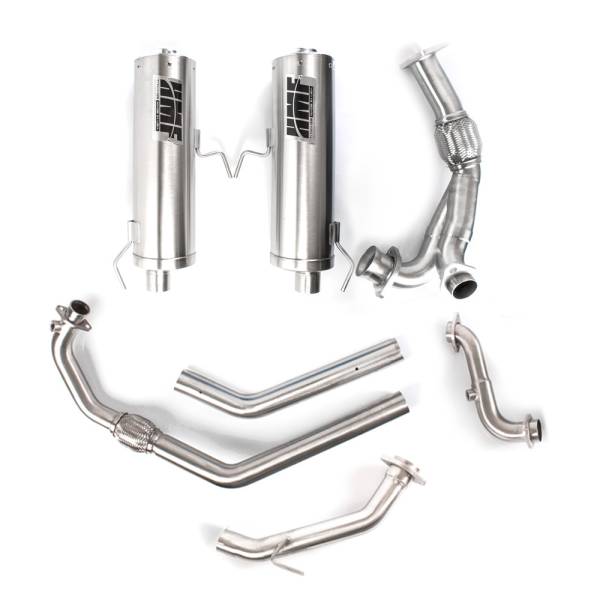 HMF - TITAN DUAL FULL SYSTEM STAINLESS EXHAUST - Image 1