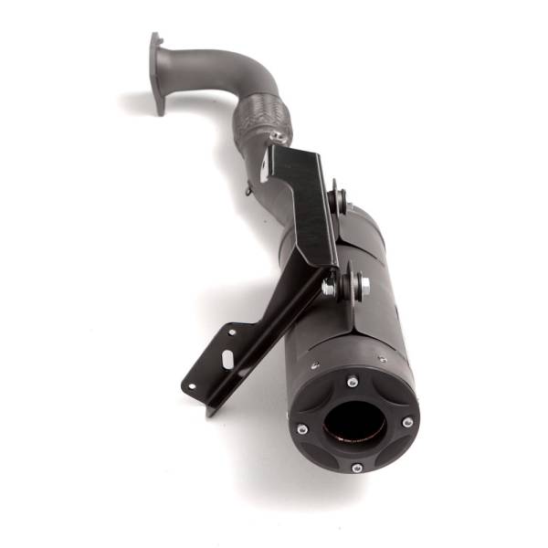 HMF - PERFORMANCE SERIES DUAL SLIP-ON EXHAUST GUNMETAL - Image 1