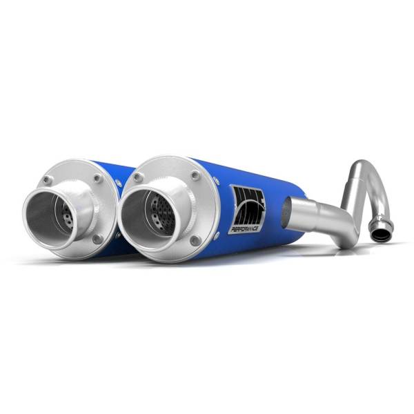 HMF - PERF DUAL SYSTEM EXHAUST BLUE - Image 1