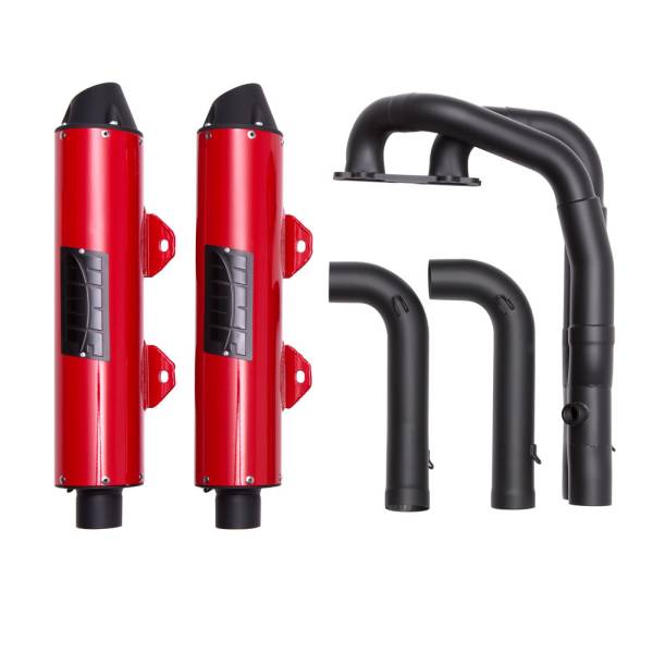 HMF - PERFORMANCE BLACKOUT EXHAUST RED CAN BLACKOUT POL - Image 1