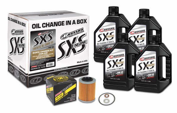 MAXIMA - SXS QUICK CHANGE KIT 5W40 WITH OIL FILTER CAN-AM - Image 1