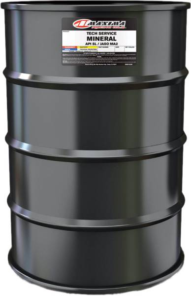 MAXIMA - TECH SERVICE OIL 4T MINERAL 10W40 55 GAL DRUM - Image 1