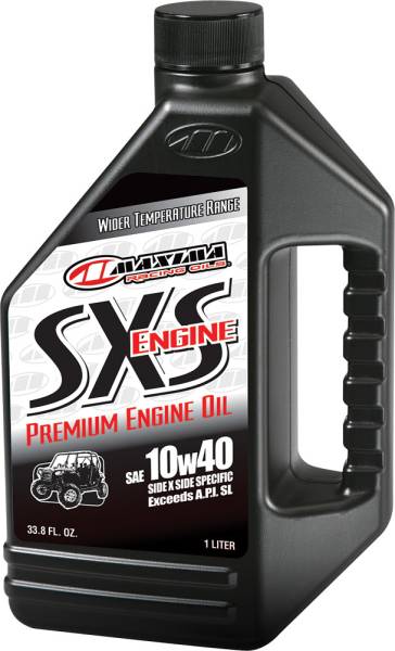 MAXIMA - SXS PREMIUM ENGINE OIL 10W-40 1GAL - Image 1