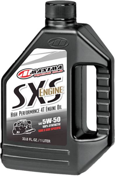 MAXIMA - SXS SYNTHETIC ENGINE OIL 5W-50 1L - Image 1