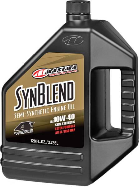 MAXIMA - SYN BLEND 4T 10W-40 1GAL 4/CASE - Image 1