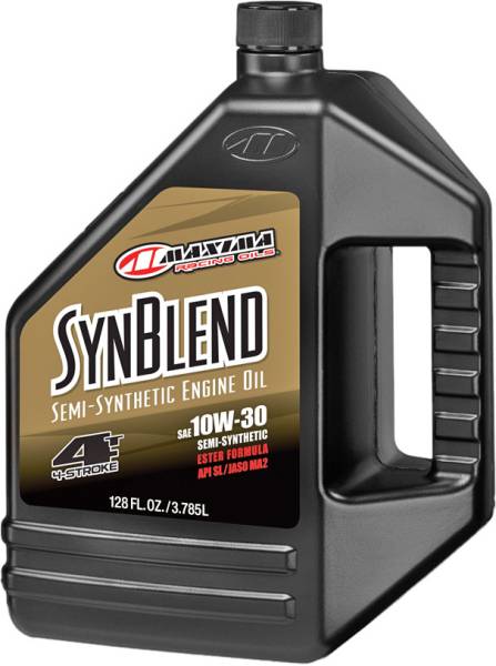 MAXIMA - SYN BLEND 4T 10W-30 1GAL 4/CASE - Image 1