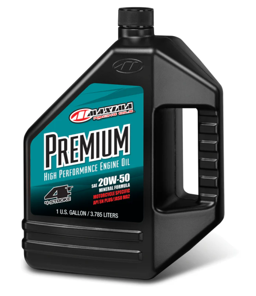 MAXIMA - PREMIUM 4T 20W-50 1GAL 4/CASE - Image 1