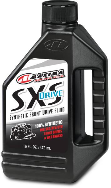 MAXIMA - SXS SYNTHETIC FRONT DRIVE OIL 100% SYNTHETIC 80W 16OZ - Image 1