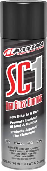 MAXIMA - HIGH GLOSS SC1 CLEAR COAT SILICONE SPRAY 12OZ - Image 1