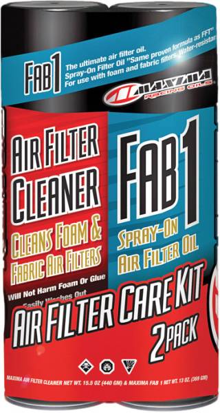 MAXIMA - AIR FILTER CARE KIT 2-PK - Image 1