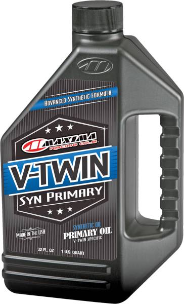 MAXIMA - V-TWIN SYNTHETIC PRIMARY OIL 1QT - Image 1