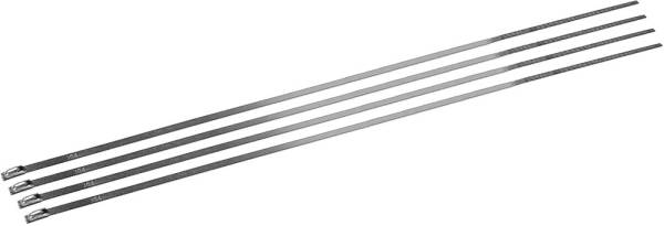 DEI - LOCKING TIES STAINLESS STEEL 14" 4/PK - Image 1