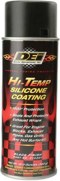 DEI - HI-TEMP SILICONE COATING BLACK - Image 1