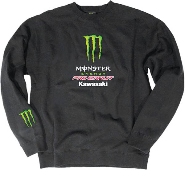 PRO CIRCUIT - MONSTER TEAM CREWNECK BLACK 2X - Image 1