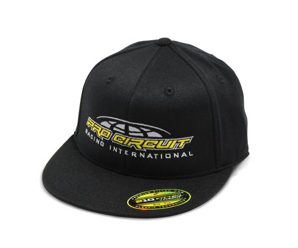 PRO CIRCUIT - INTERNATIONAL HAT BLACK/YELLOW L/X - Image 1