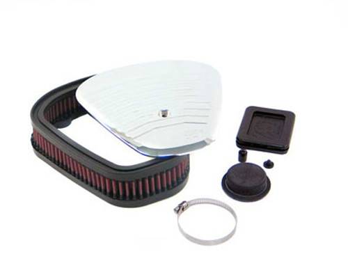 K&N - METRIC CRUISER AIR FILTER GROOVED - Image 1