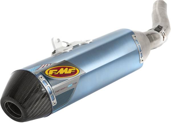 FMF - FACTORY 4.1 ANOD TI SLIP- ON MUFFLER/R.CAR CAP KX450F'12 - Image 1